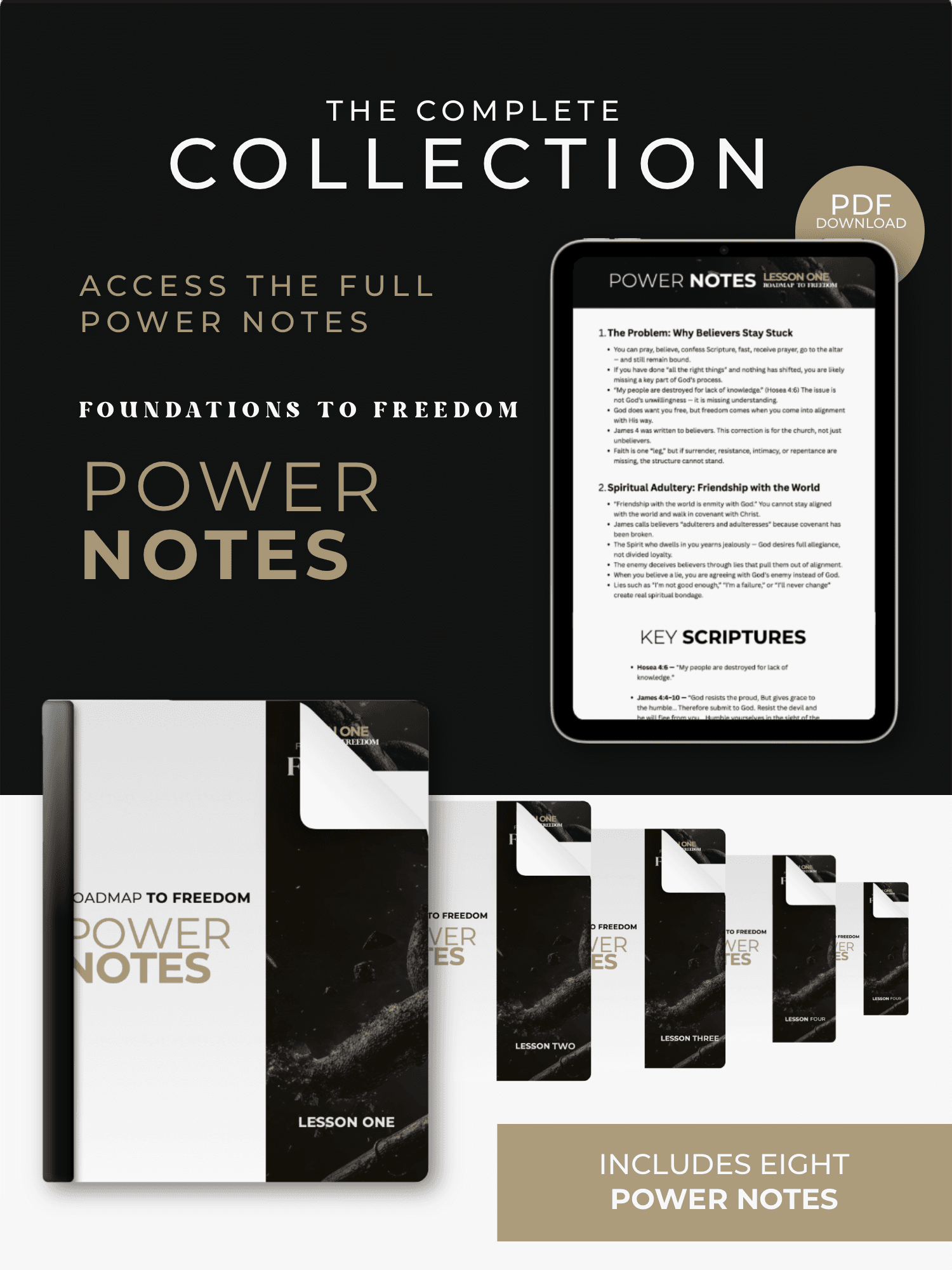 Power Notes Bundle – Foundations to Freedom